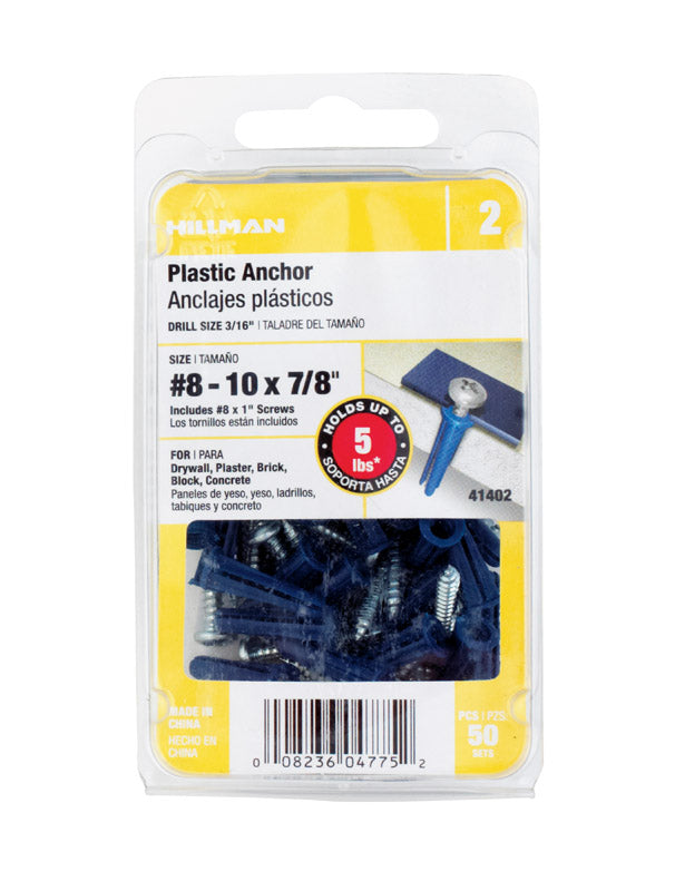 ANCHOR 8-10 PLASTIC CD50