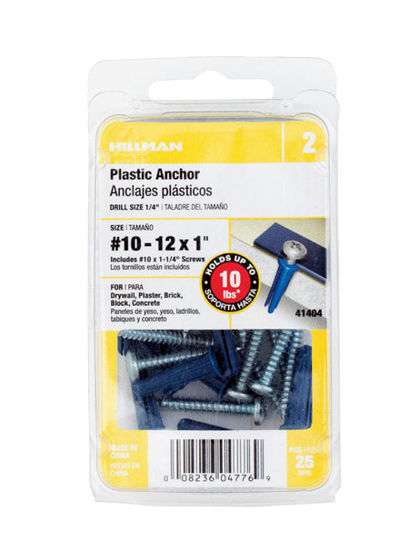 ANCHOR 10-12 PLASTICCD25