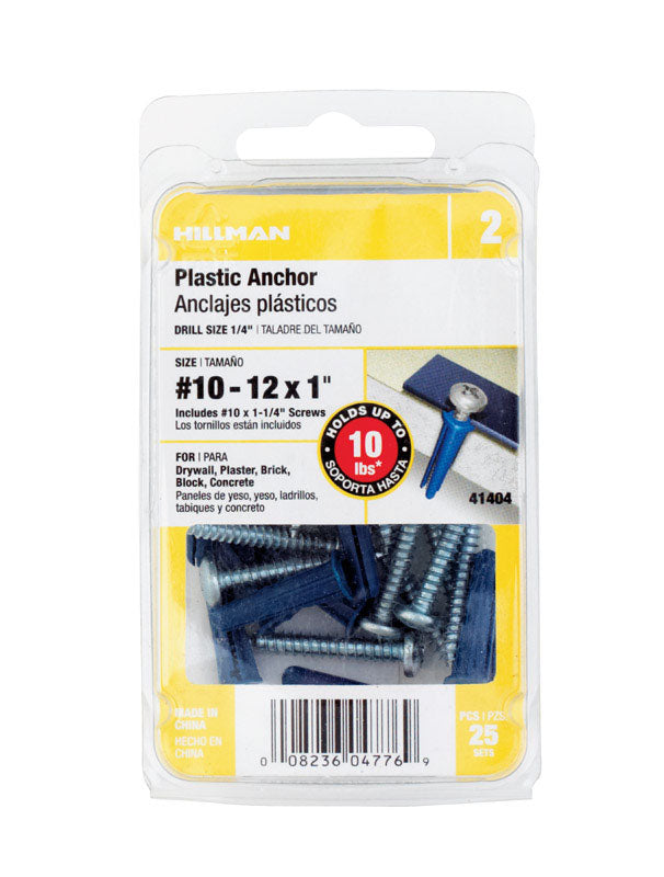 ANCHOR 10-12 PLASTICCD25