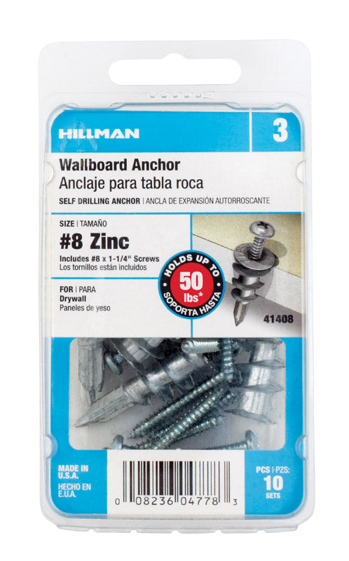 ANCHOR #8WALBD ZINC CD10