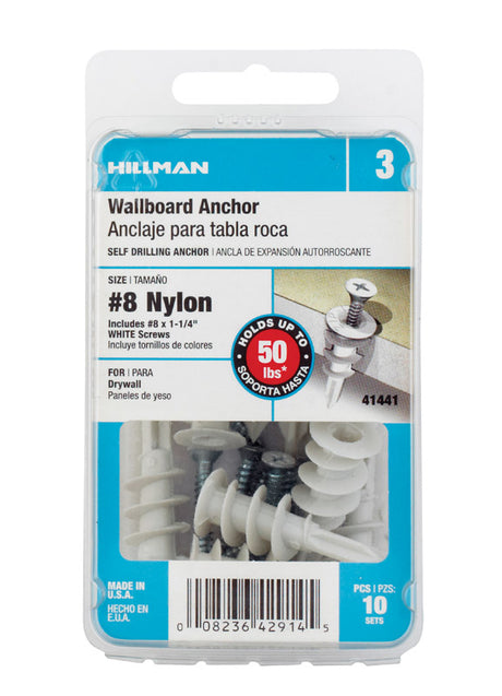 ANCHOR #8WALBD WHT CD10