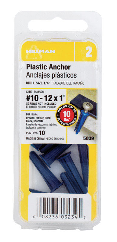 ANCHOR 10-12 PLASTIC10PK