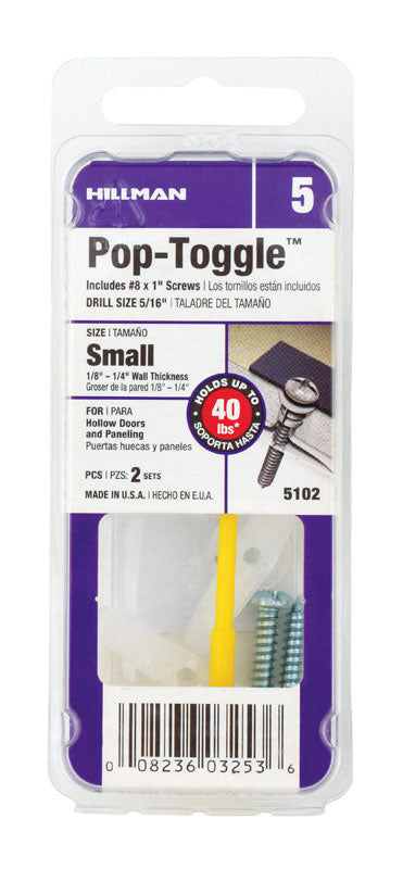 TOGGLE 1/8PLASTIC SM CD2