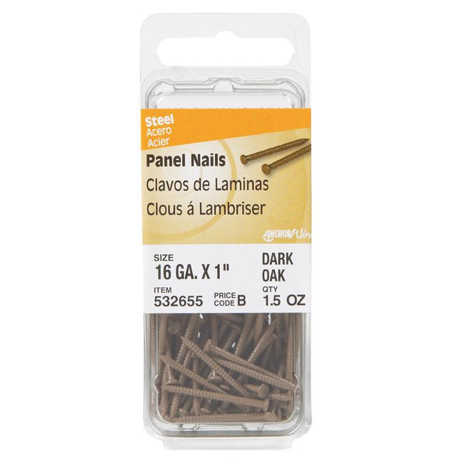 PANEL NAIL1" DK OAK 1.5