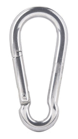 Campbell 3/4 in. D X 4-11/16 in. L Polished Stainless Steel Spring Snap 450 lb