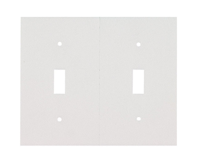 SWITCH PLATE SLR 6PK WHT