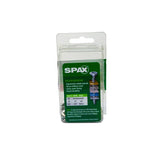 SPAX Multi-Material No. 6 Label X 1 in. L Unidrive Flat Head Construction Screws 40 pk