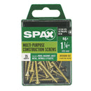 SPAX Multi-Material No. 6 Label X 1-1/4 in. L Unidrive Flat Head Construction Screws 35 pk