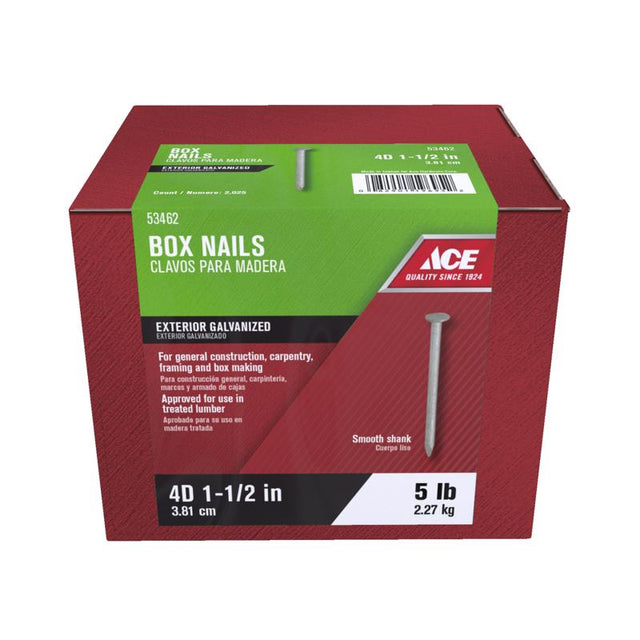 ACE BOX NAIL4D1.5"GALV5#