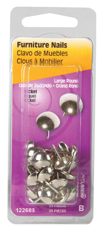 FURNITURE NAILS NKL 25PK