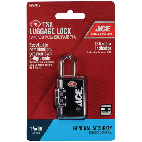 LUGGAGE LOCK 1-1/8" 1PK