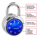 Master Lock 2 in. H X 7/8 in. W X 1-7/8 in. L Steel Anti-Shim Technology Padlock