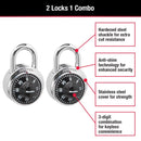Master Lock 2 in. H X 7/8 in. W X 1-7/8 in. L Steel Anti-Shim Technology Padlock Keyed Alike