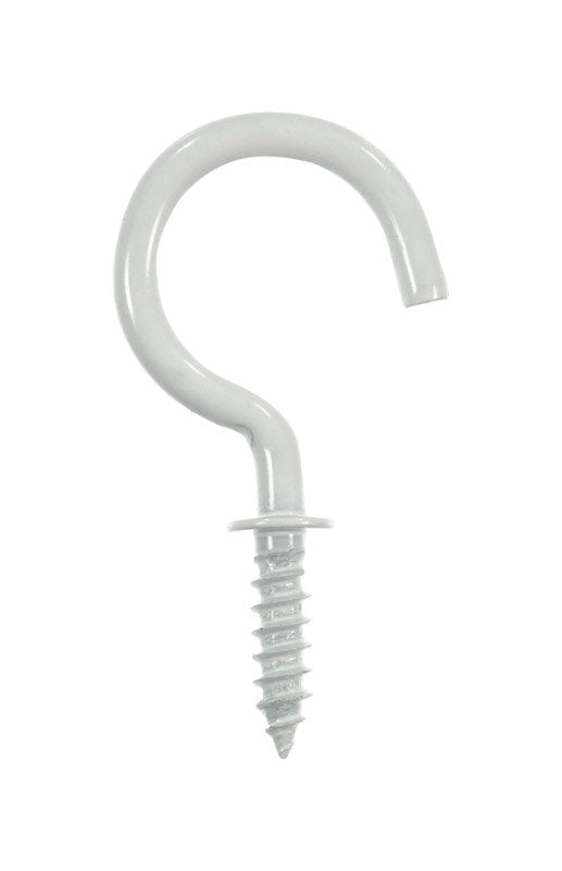 CUP HOOK ZNC 7/8"P WHT