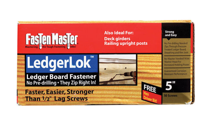 LEDGERLOK SCREW 5" BX/50