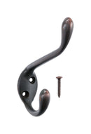 Ace 3-1/2 in. L Oil Rubbed Bronze Bronze Metal Medium Garment Hook 1 pk