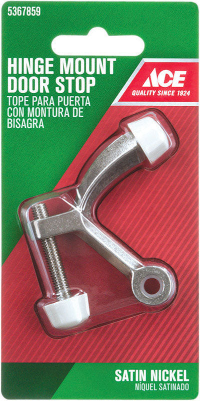 DOOR STOP HNG PN STN NKL