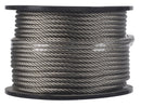 CABLE 1/4" 7X19 SS 250'