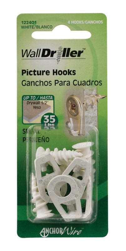 PICTURE HOOK 35LBSM WHT