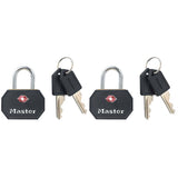 LUGGAGE LOCK TSA 2PK BLK