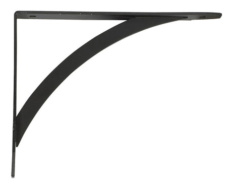 SHELF BRACKET7"ELEG BLK