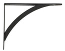 SHELF BRACKET7"ELEG BLK