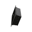 Air Vent 9.5 in. H X 17.5 in. W Black Plastic Foundation Vent