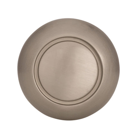 Amerock Allison Round Cabinet Knob 1-1/4 in. D 1-3/16 in. Satin Nickel 1 pk
