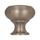Amerock Allison Round Cabinet Knob 1-1/4 in. D 1-3/16 in. Satin Nickel 1 pk