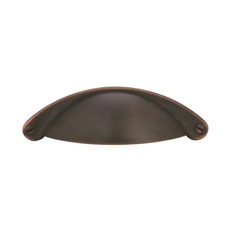 Amerock Essential'Z Series Pull Cup Flush Pull Oil-Rubbed Bronze 1 pk