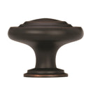 Amerock Round Cabinet Knob 1-5/16 in. D 1 in. Oil Rubbed Bronze 1 pk