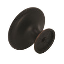 Amerock Round Cabinet Knob 1-5/16 in. D 1 in. Oil Rubbed Bronze 1 pk