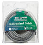 PRE-CUT CABLE50'GALV3/8"