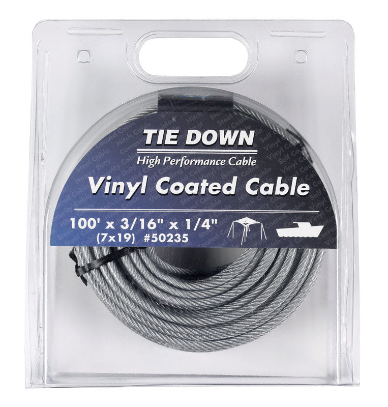 PRECUT CABLE100'3/16-1/4