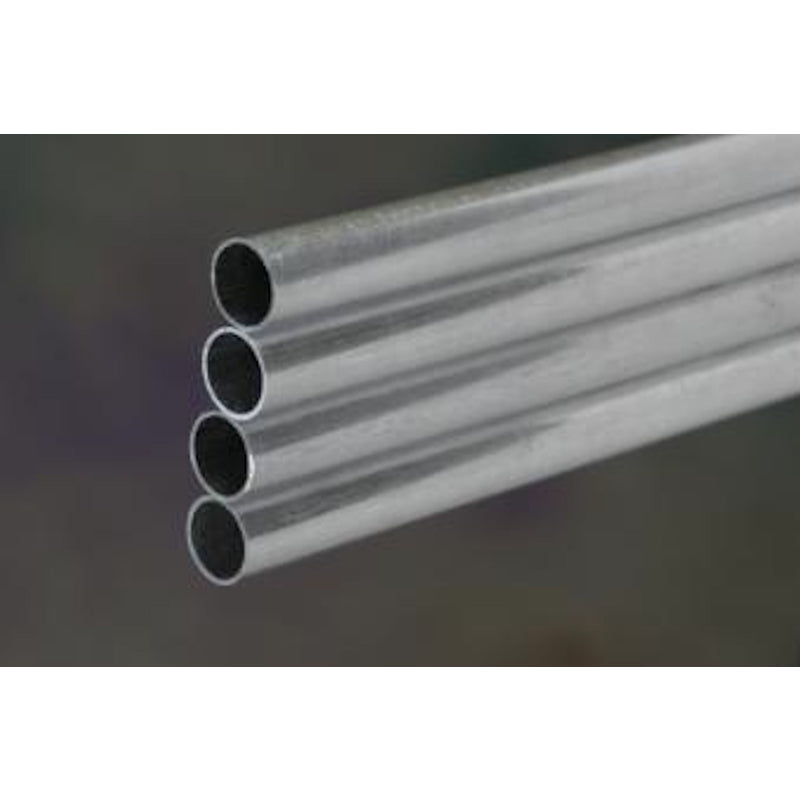 K&S 1/4 in. D X 3 ft. L Round Aluminum Tube