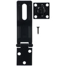 HASP SWIVEL STAPL 4.5BLK