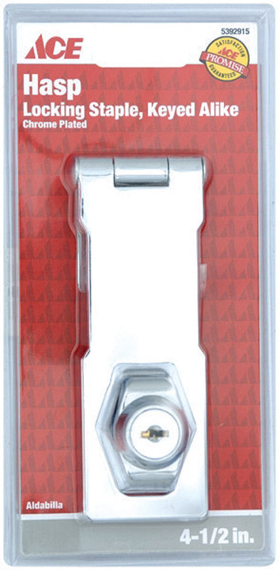 HASP LOCK STAPLE 4.5 CHR