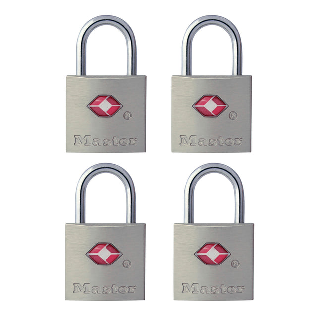 LUGGAGE LOCK22MM PK4