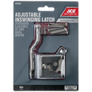 Ace 7.5 in. H X 2 in. W X 4 in. L Stainless Steel Adjustable Gate Latch