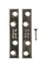 Ace 0.625 in. W X 3 in. L Stainless Steel Mending Brace