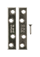 Ace 0.625 in. W X 3 in. L Stainless Steel Mending Brace