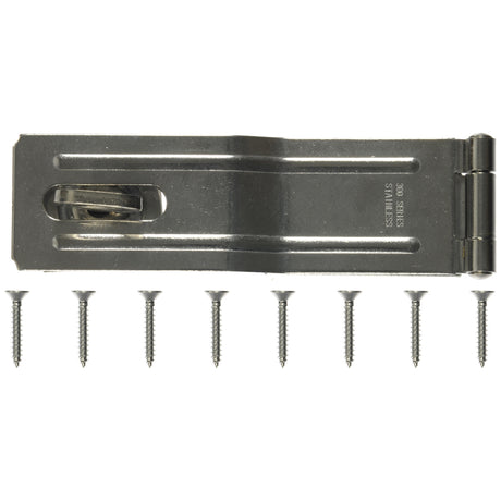 Ace Stainless Steel 6 in. L Swivel Staple Safety Hasp