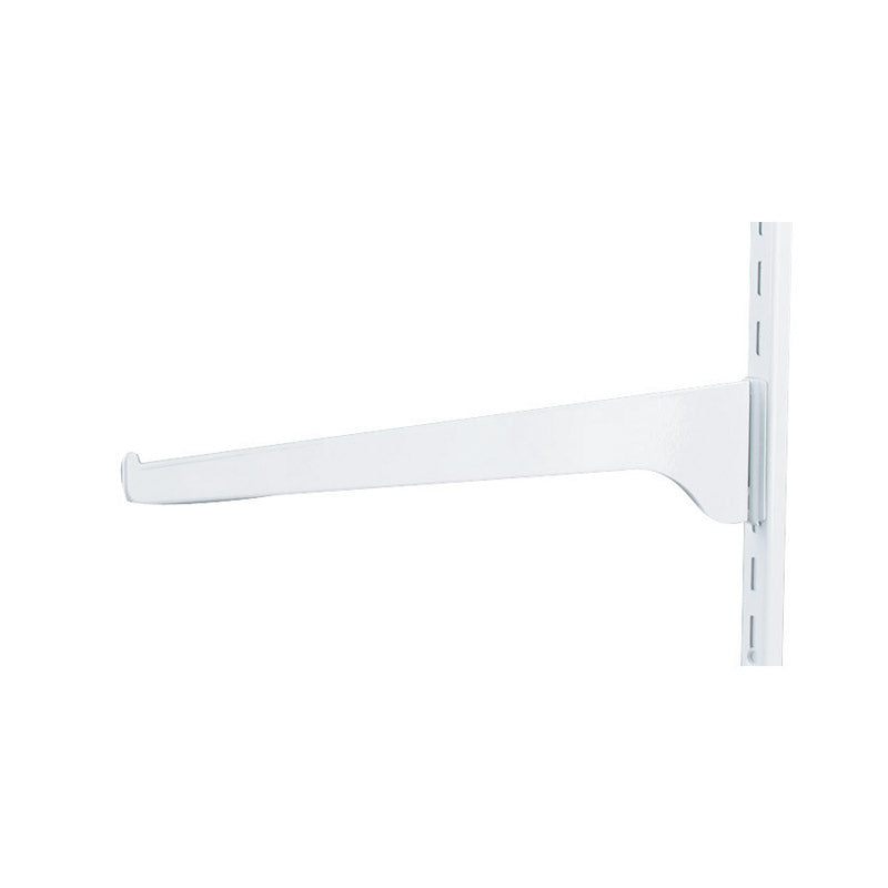 SHELF BRACKET 12" WHITE