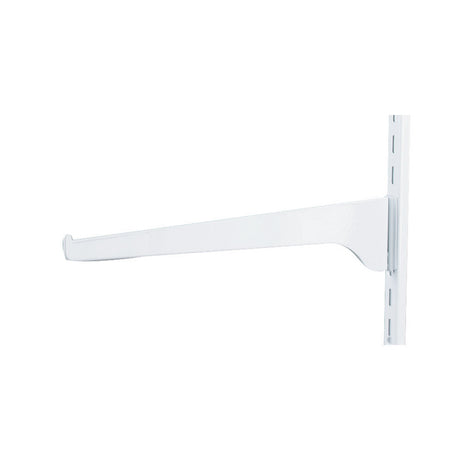 SHELF BRACKET 12" WHITE