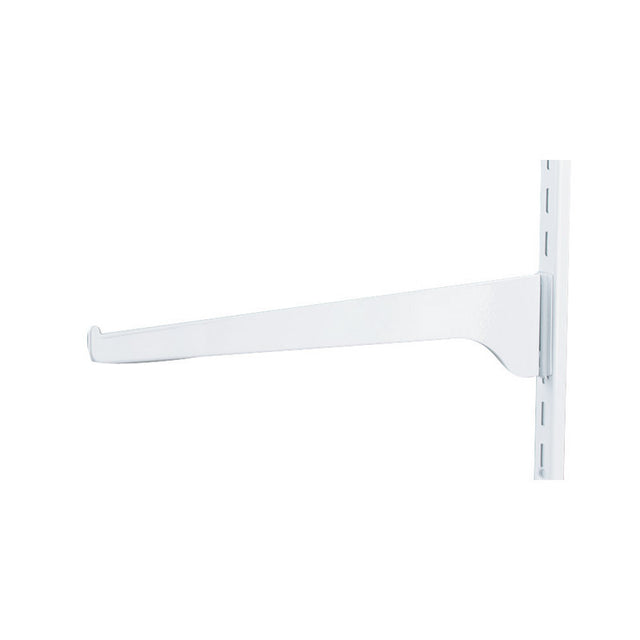 SHELF BRACKET 12" WHITE