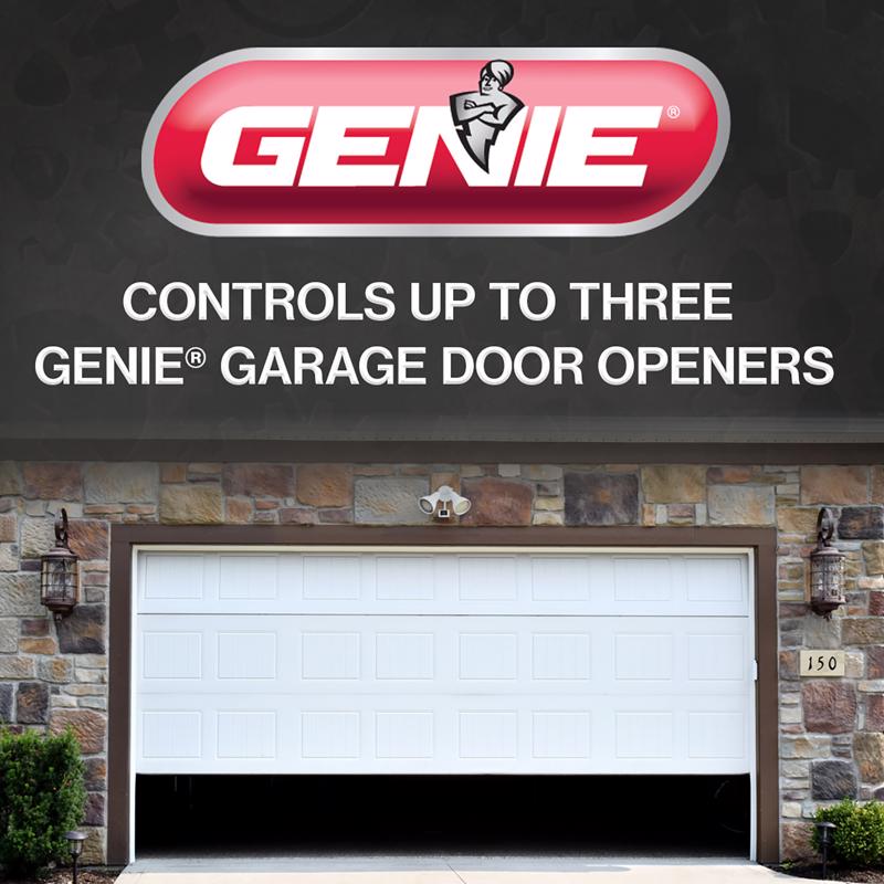 Genie 3 Door Garage Door Opener Remote For Genie Garage Doors