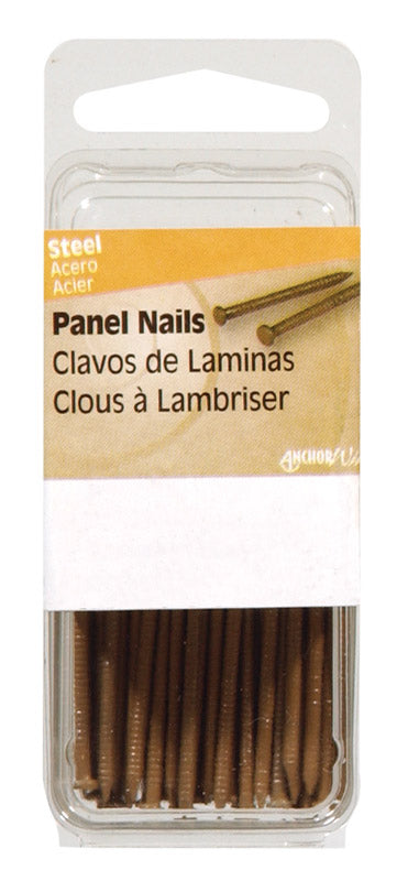 PANEL NAIL 1" BRN 1.5OZ