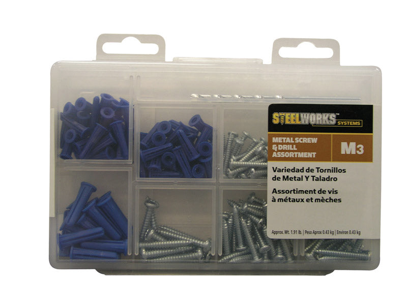 METAL SCREW & DRILL KIT