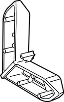 Prime-Line Bronze Plastic 3/4 in. W X 7/16 in. L Screen Frame Corner 1 pk