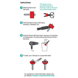 Lucky Line Plastic Assorted ID Key Sleeve